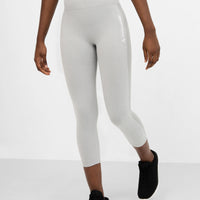 Leggings Fit+ Nahtlose verkürzte Sport-Leggings