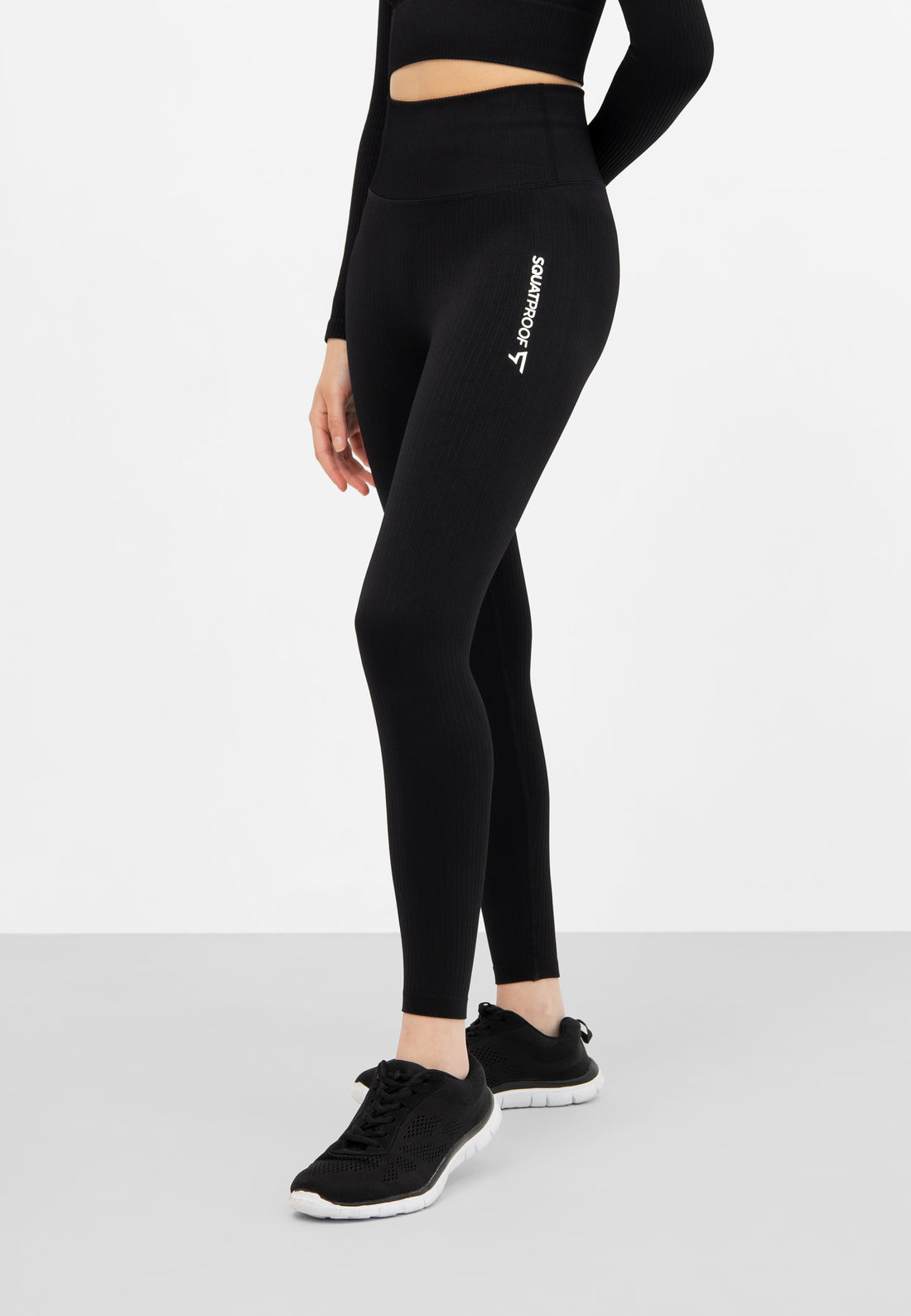 Leggings Joy+ Gerippte nahtlose Sportleggings