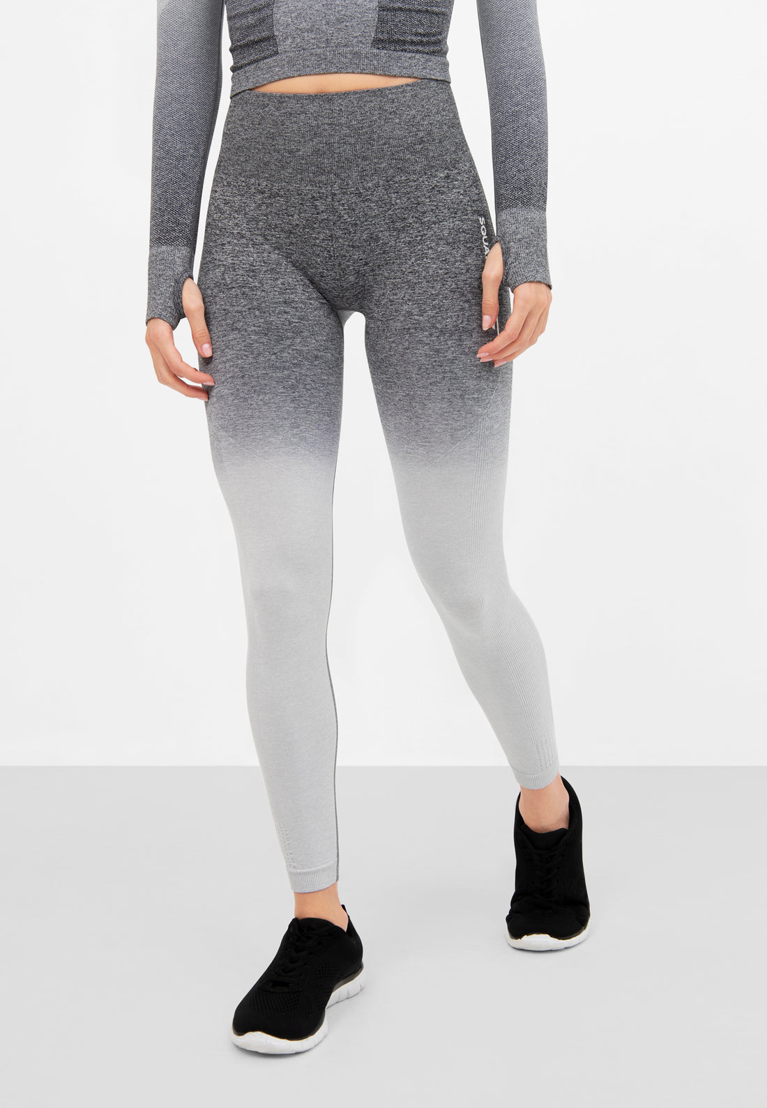 Leggings Ombre Nahtlose Sport-Leggings mit hoher Taille
