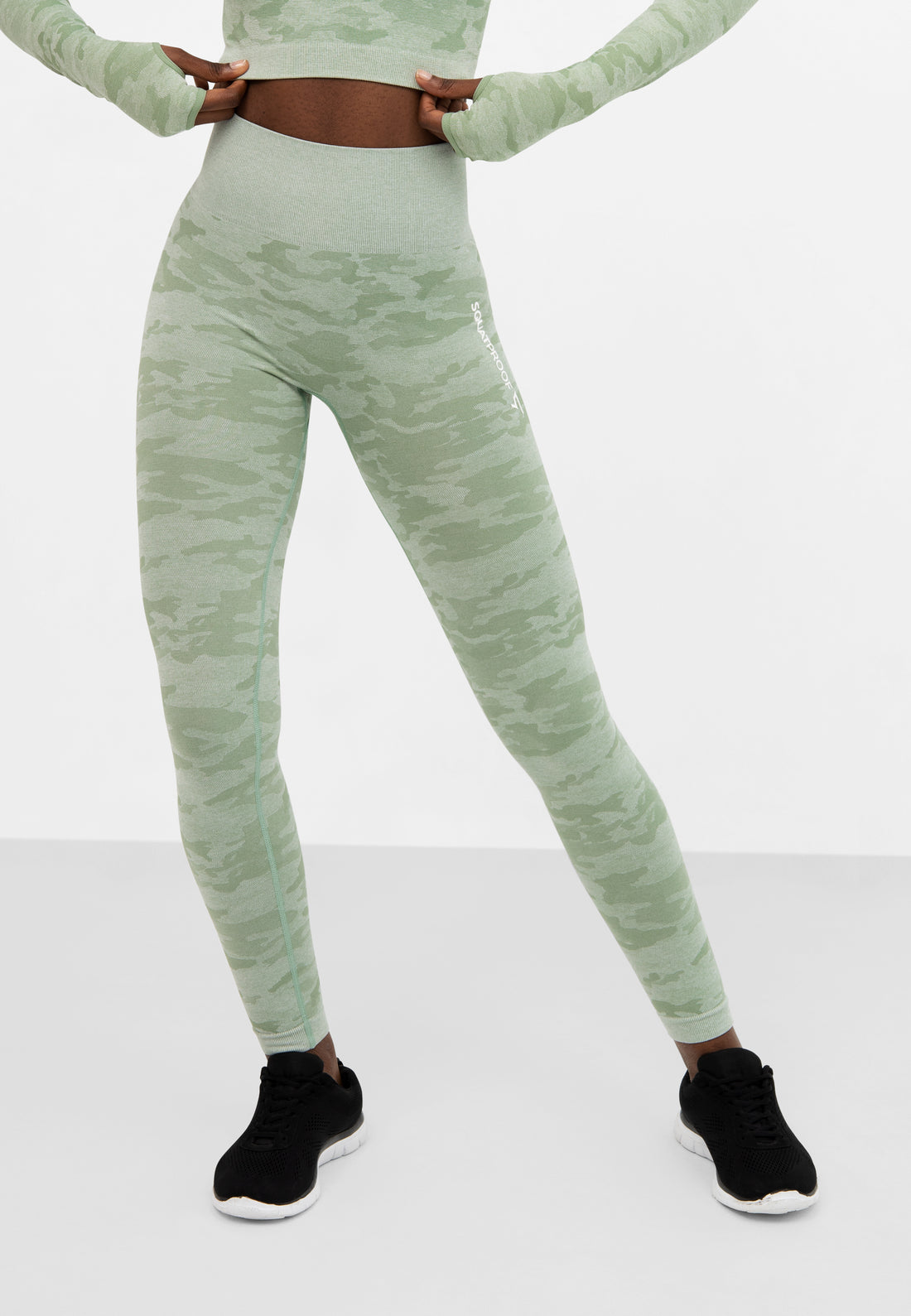 Leggings Camo+ Nahtlose Sport-Leggings mit hoher Taille