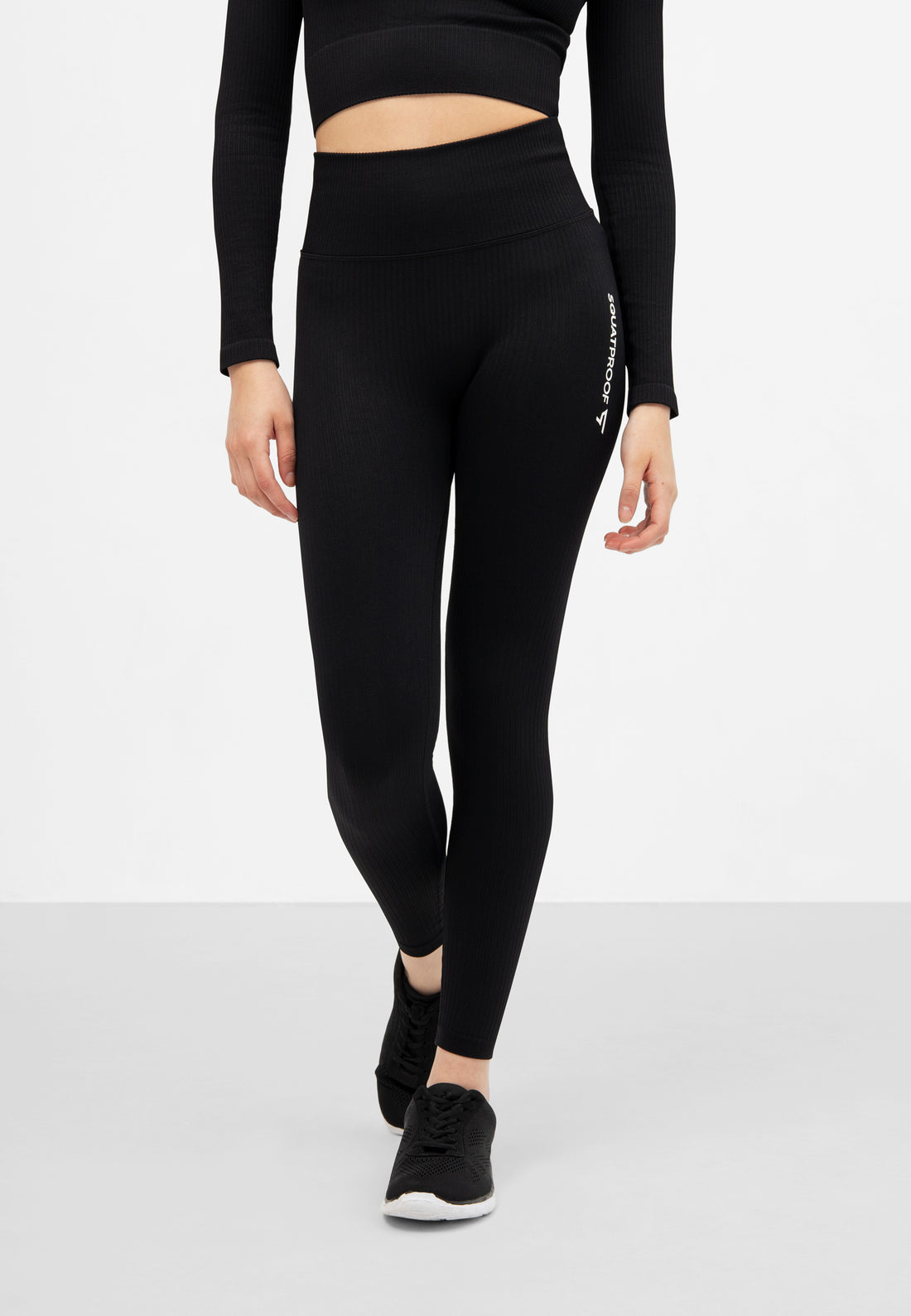 Leggings Joy+ Gerippte nahtlose Sportleggings