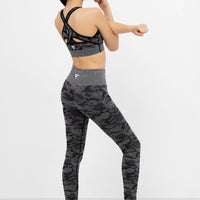 Leggings Camo+ Nahtlose Sport-Leggings mit hoher Taille