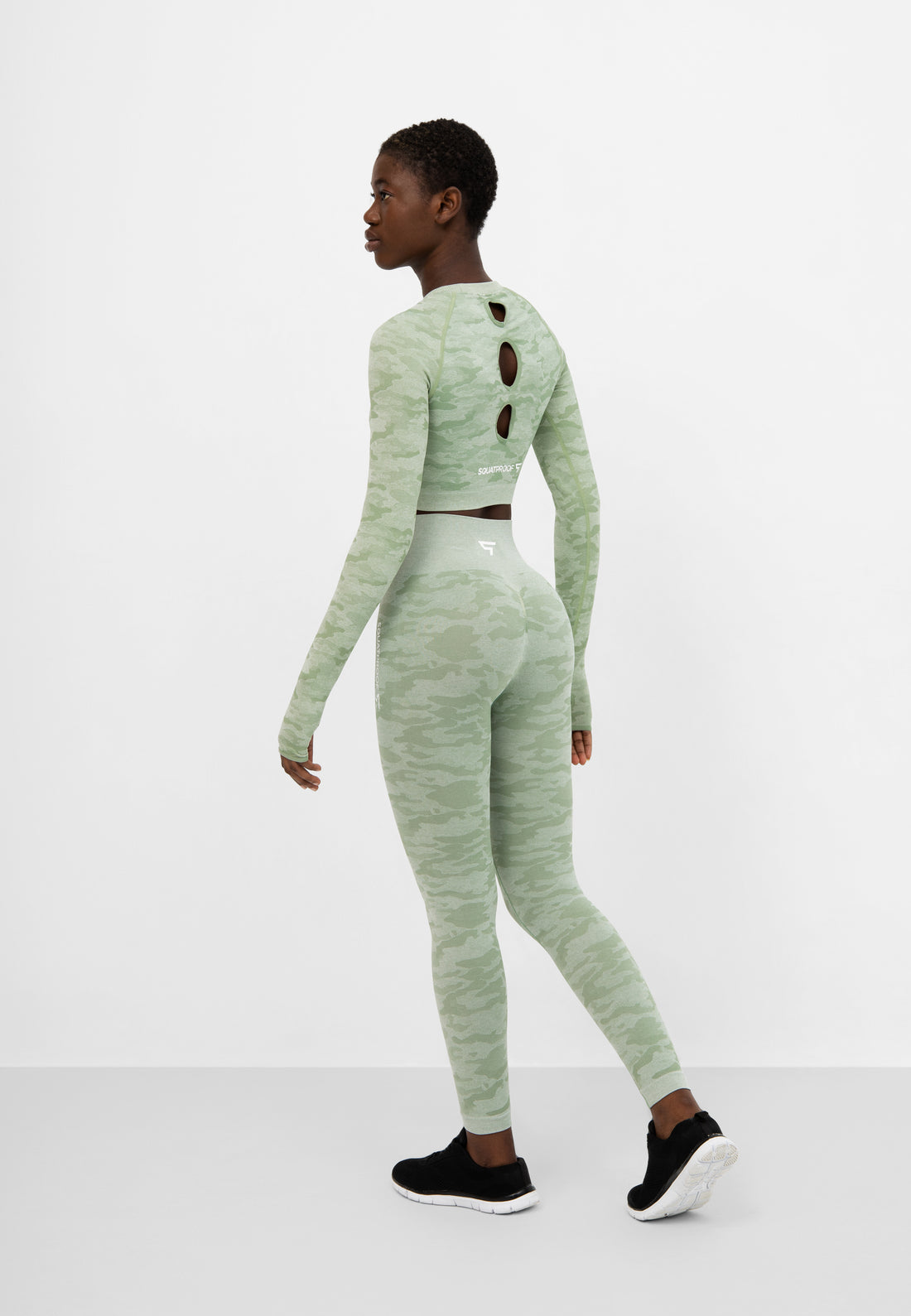 Leggings Camo+ Nahtlose Sport-Leggings mit hoher Taille