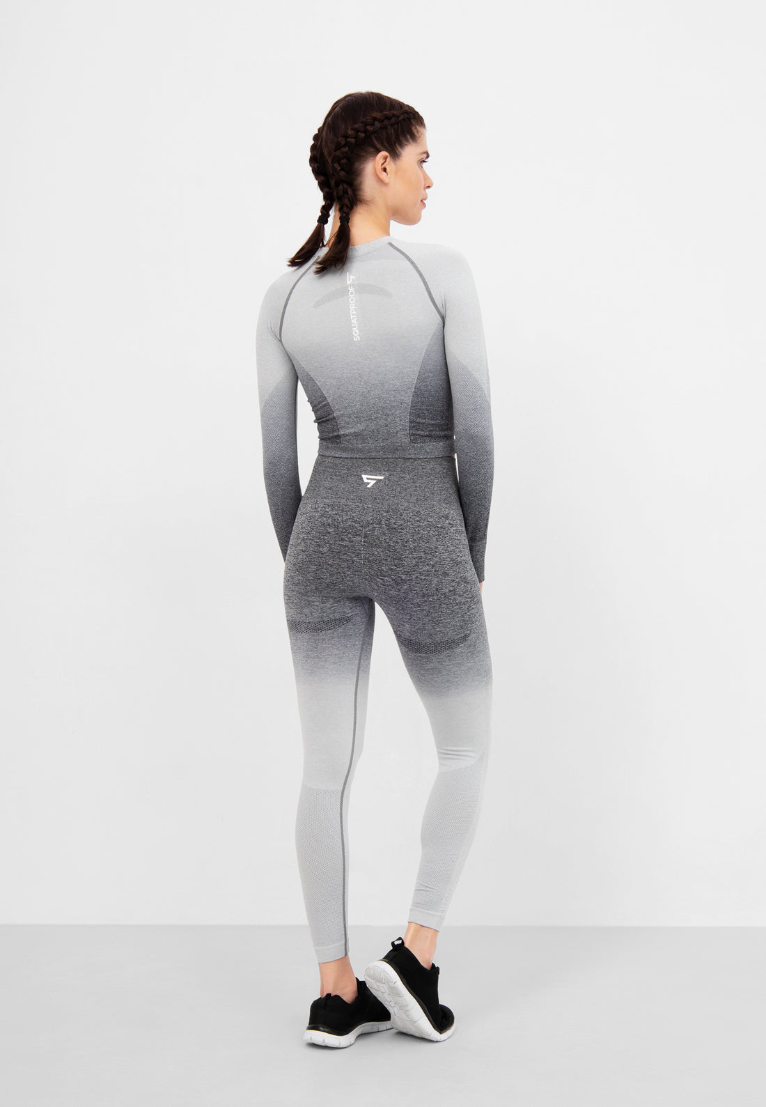 Leggings Ombre Nahtlose Sport-Leggings mit hoher Taille
