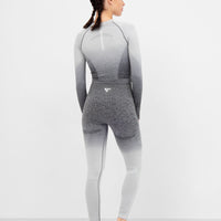 Leggings Ombre Nahtlose Sport-Leggings mit hoher Taille