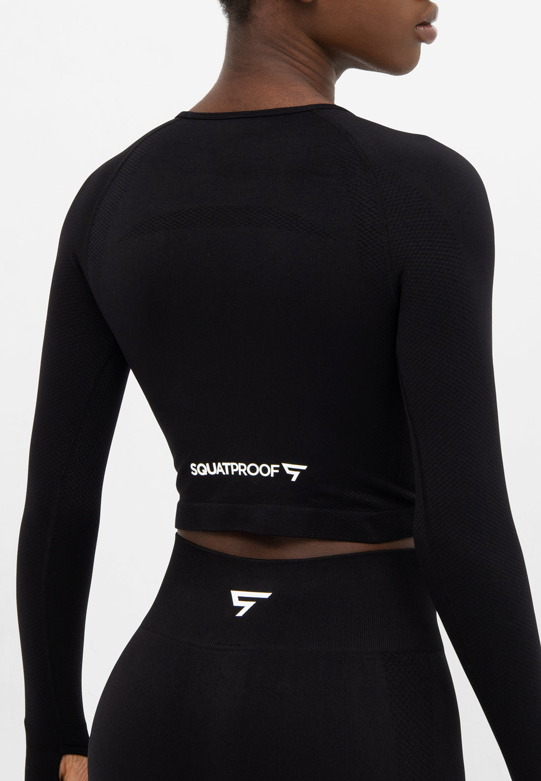 Long Sleeve Rush+ Seamless Cropped Long Sleeve Sport Top