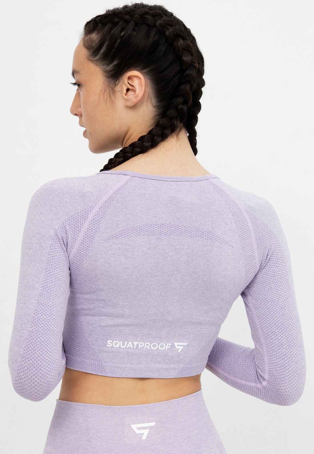 Long Sleeve Rush+ Seamless Cropped Long Sleeve Sport Top