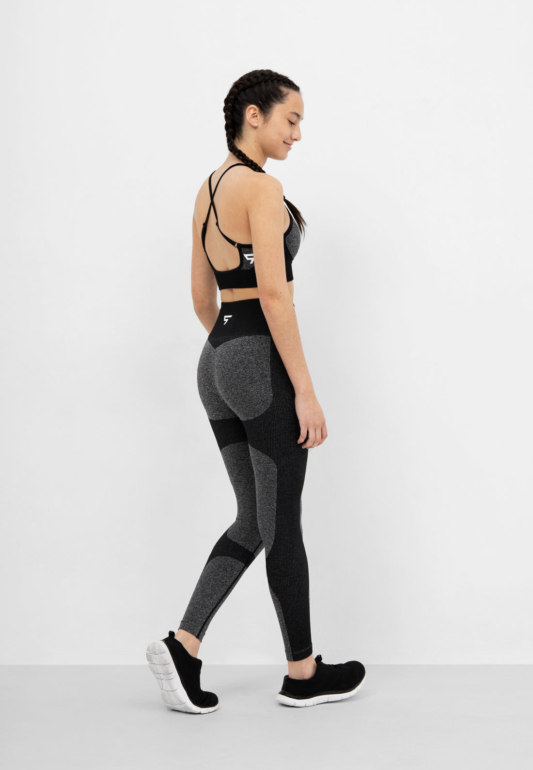 Leggings Strong+ Sportleggings mit hoher Taille
