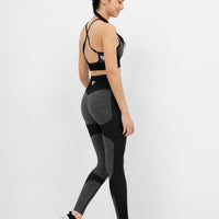 Leggings Strong+ Sportleggings mit hoher Taille