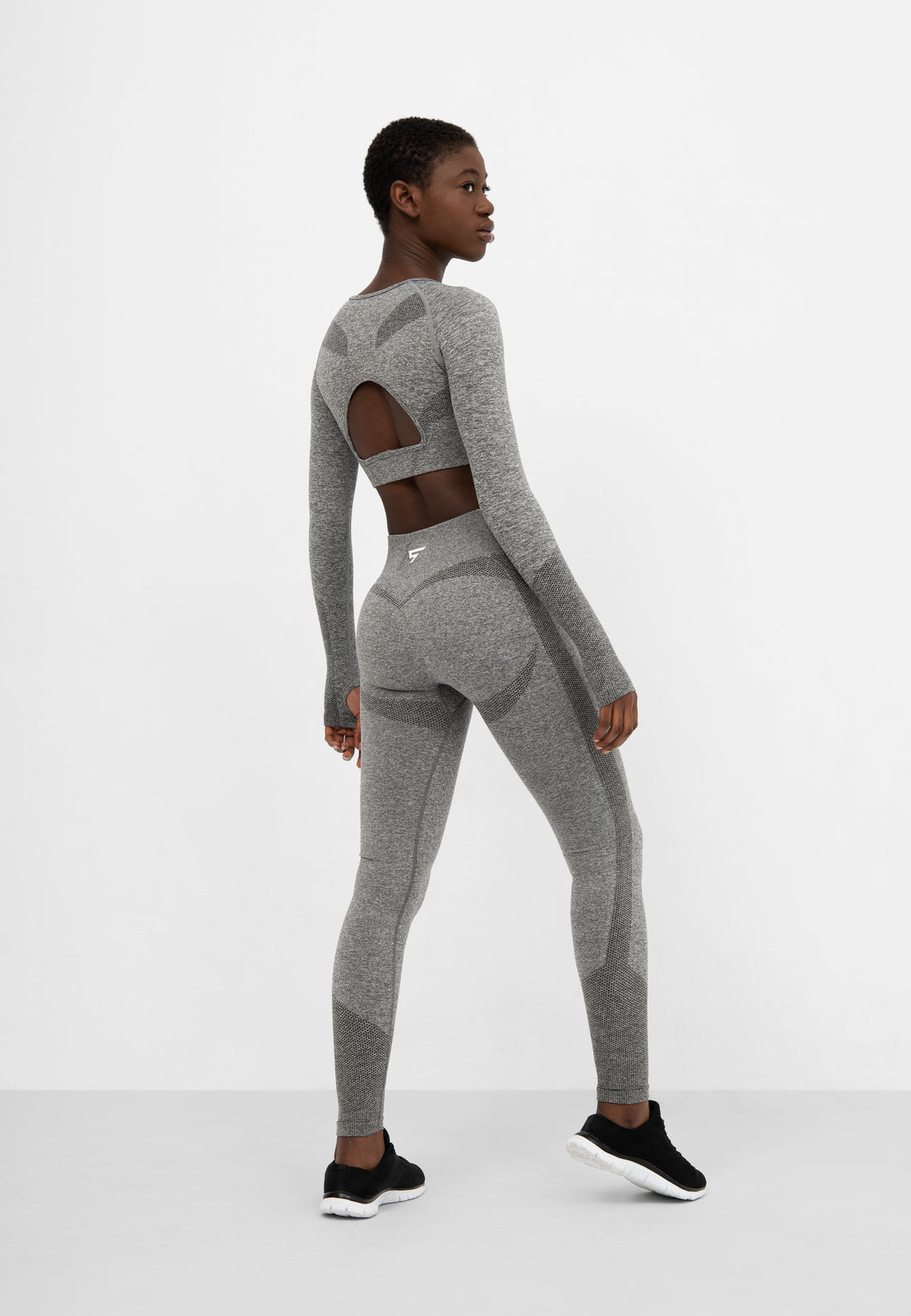 Leggings Effort+ Nahtlose Sportleggings mit hoher Taille