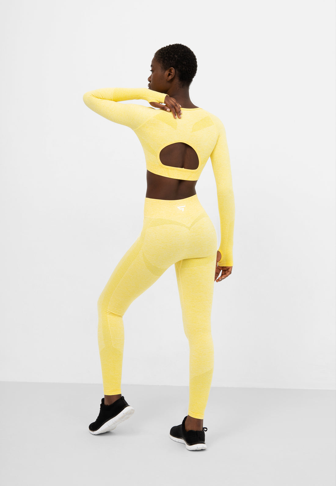 Leggings Effort+ Nahtlose Sportleggings mit hoher Taille