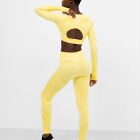 Leggings Effort+ Nahtlose Sportleggings mit hoher Taille