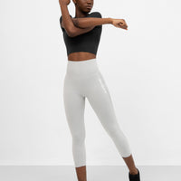 Leggings Fit+ Nahtlose verkürzte Sport-Leggings