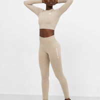 Long Sleeve Joy+ Ribbed Seamless Long Sleeve Sport Top