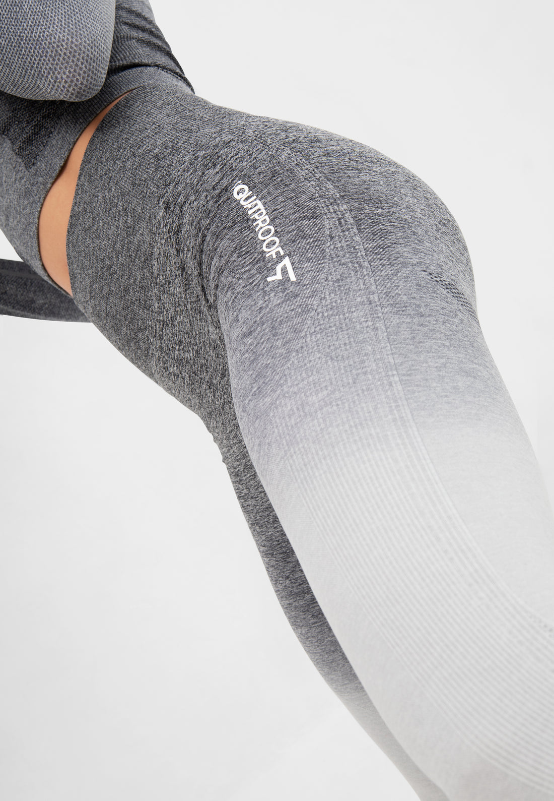 Leggings Ombre Nahtlose Sport-Leggings mit hoher Taille