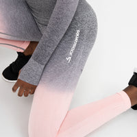 Leggings Ombre Nahtlose Sport-Leggings mit hoher Taille