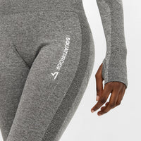 Leggings Effort+ Nahtlose Sportleggings mit hoher Taille