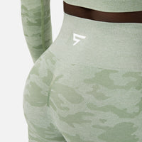 Leggings Camo+ Nahtlose Sport-Leggings mit hoher Taille