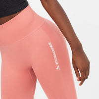 Leggings Fit+ Nahtlose verkürzte Sport-Leggings