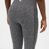 Leggings Fit+ Nahtlose verkürzte Sport-Leggings