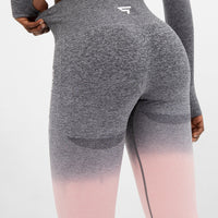 Leggings Ombre Nahtlose Sport-Leggings mit hoher Taille