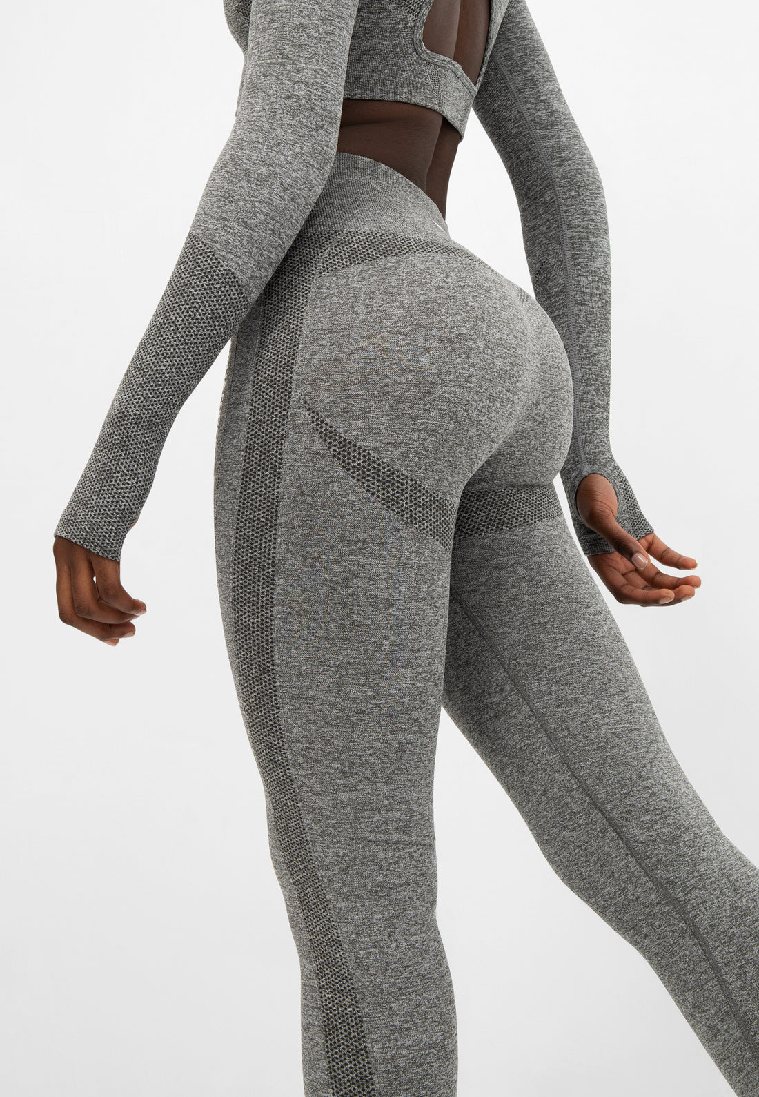 Leggings Effort+ Nahtlose Sportleggings mit hoher Taille