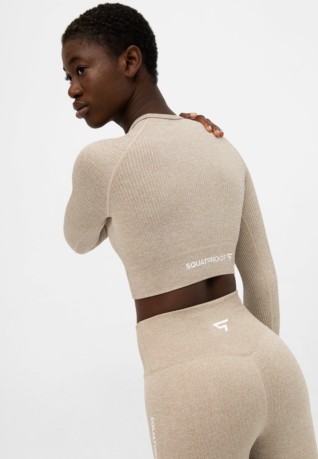 Long Sleeve Joy+ Ribbed Seamless Long Sleeve Sport Top