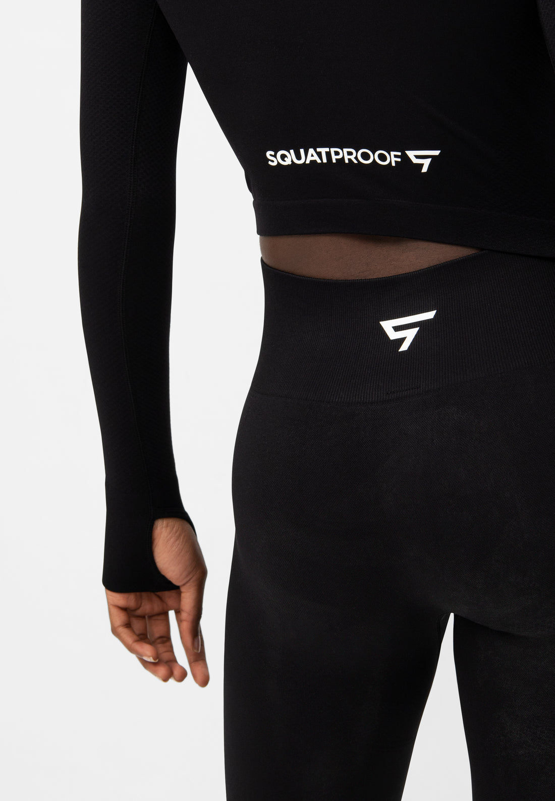 Long Sleeve Rush+ Seamless Cropped Long Sleeve Sport Top