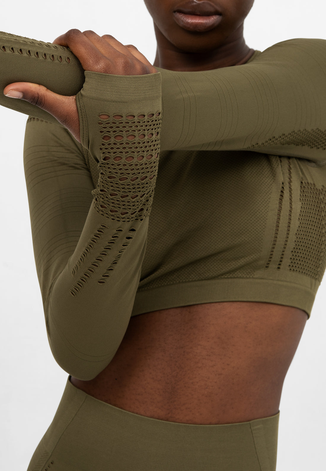 Long Sleeve Vitality+ Cropped Long Sleeve Sport Top