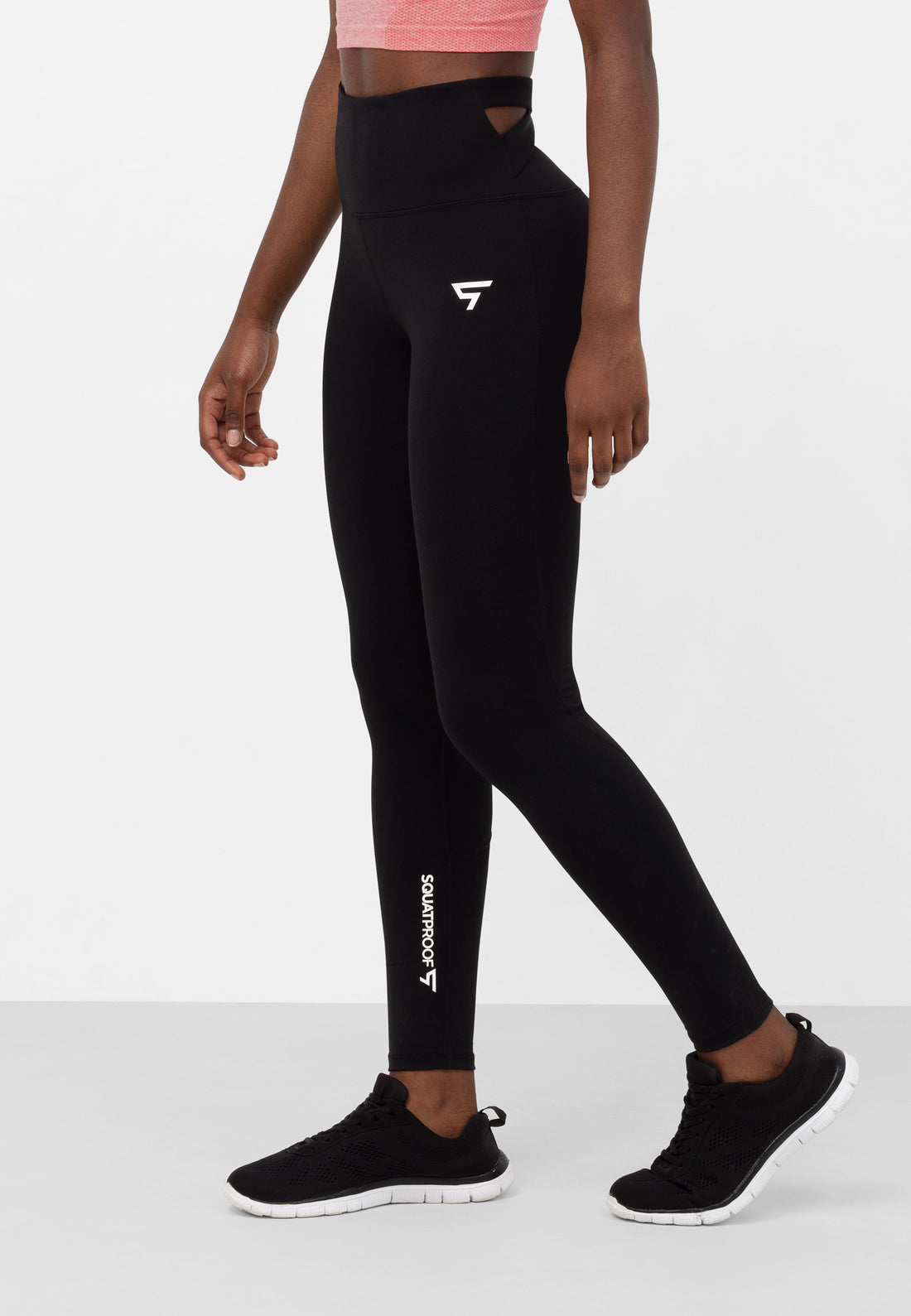 Leggings, atmungsaktive Rückseite, überkreuzte Sport-Leggings
