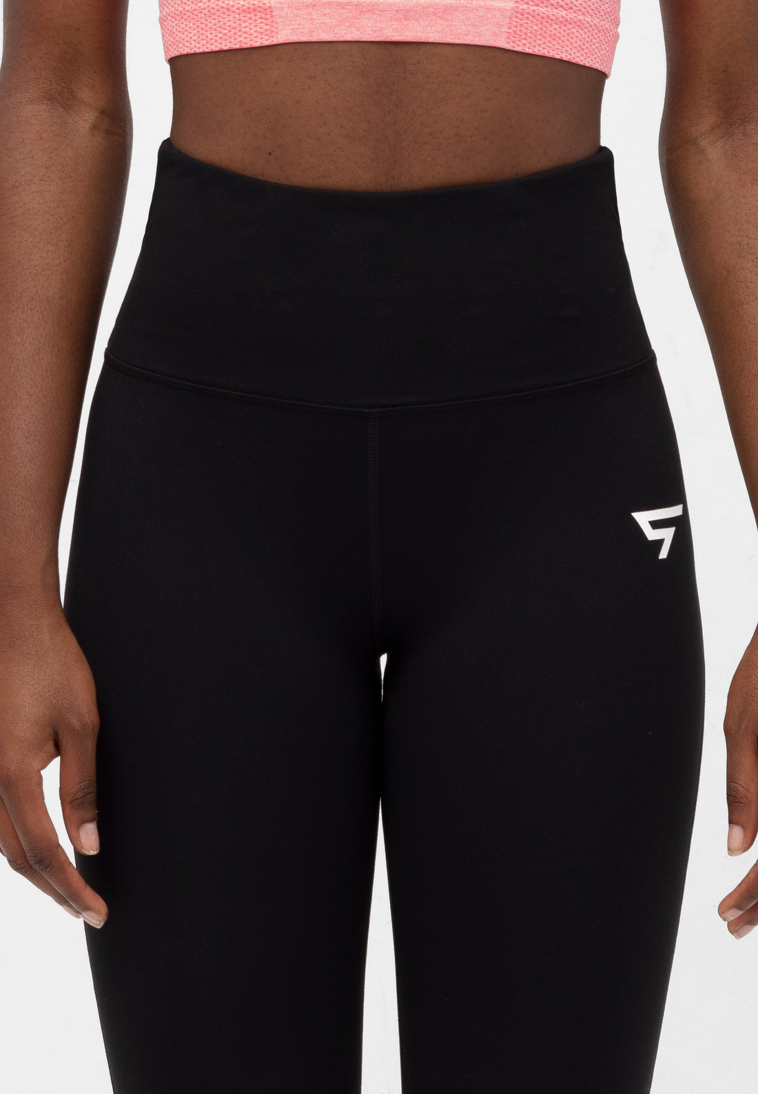 Leggings, atmungsaktive Rückseite, überkreuzte Sport-Leggings