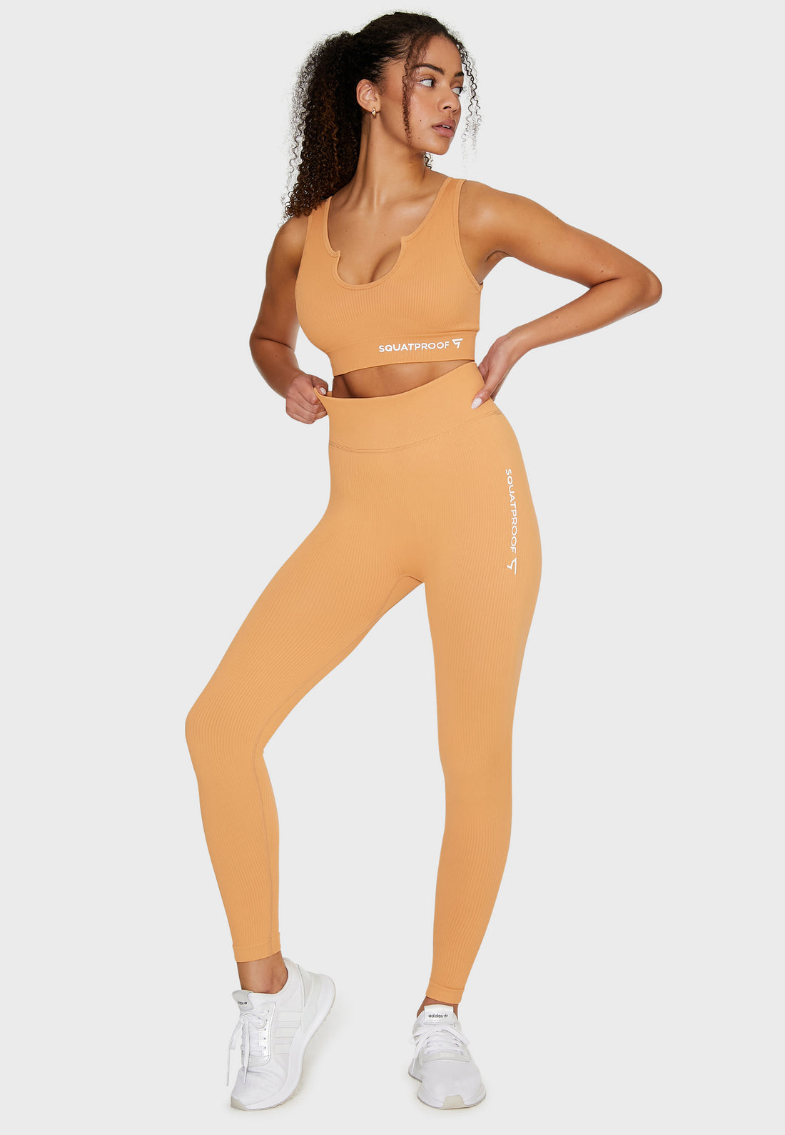 Leggings Ardour+ Gerippte nahtlose Sportleggings