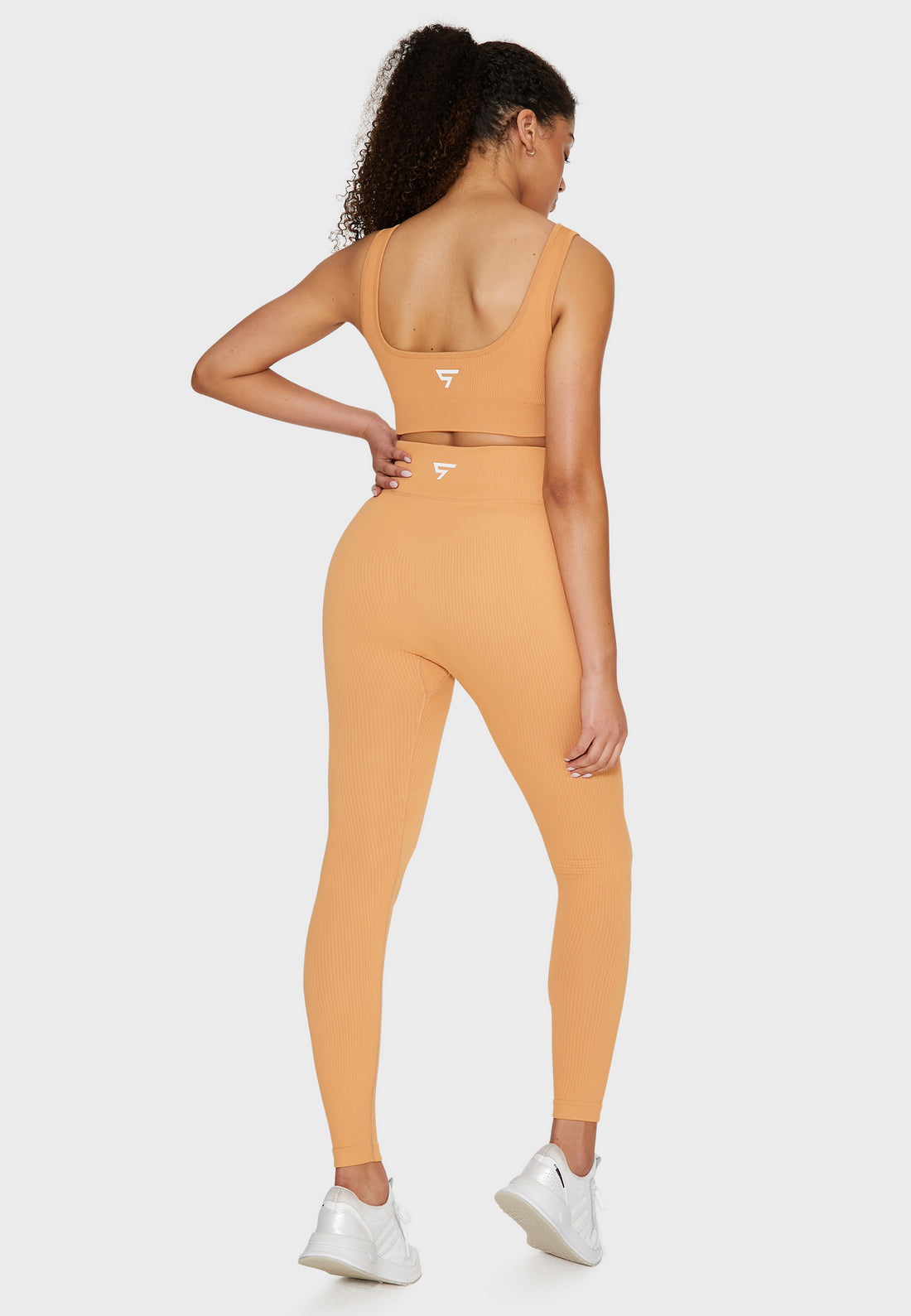 Leggings Ardour+ Gerippte nahtlose Sportleggings
