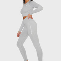 Leggings Joy+ Gerippte nahtlose Sportleggings