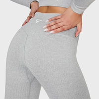 Leggings Joy+ Gerippte nahtlose Sportleggings