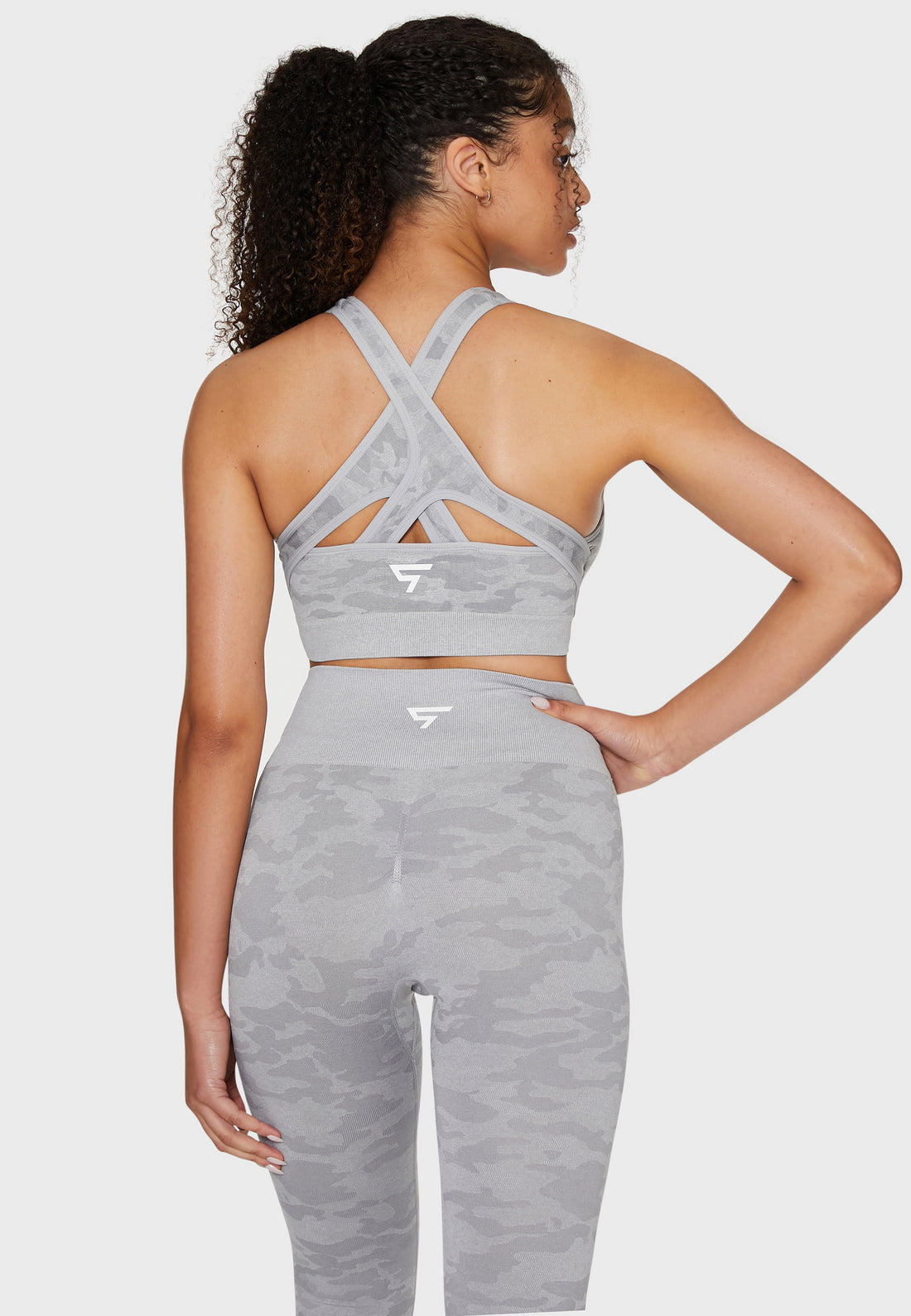 Leggings Camo+ Nahtlose Sport-Leggings mit hoher Taille