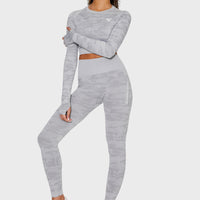 Leggings Camo+ Nahtlose Sport-Leggings mit hoher Taille