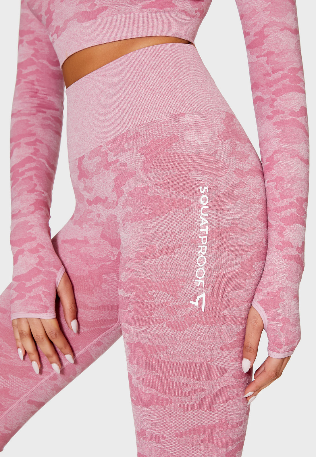 Leggings Camo+ Nahtlose Sport-Leggings mit hoher Taille