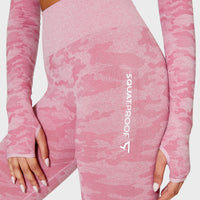 Leggings Camo+ Nahtlose Sport-Leggings mit hoher Taille