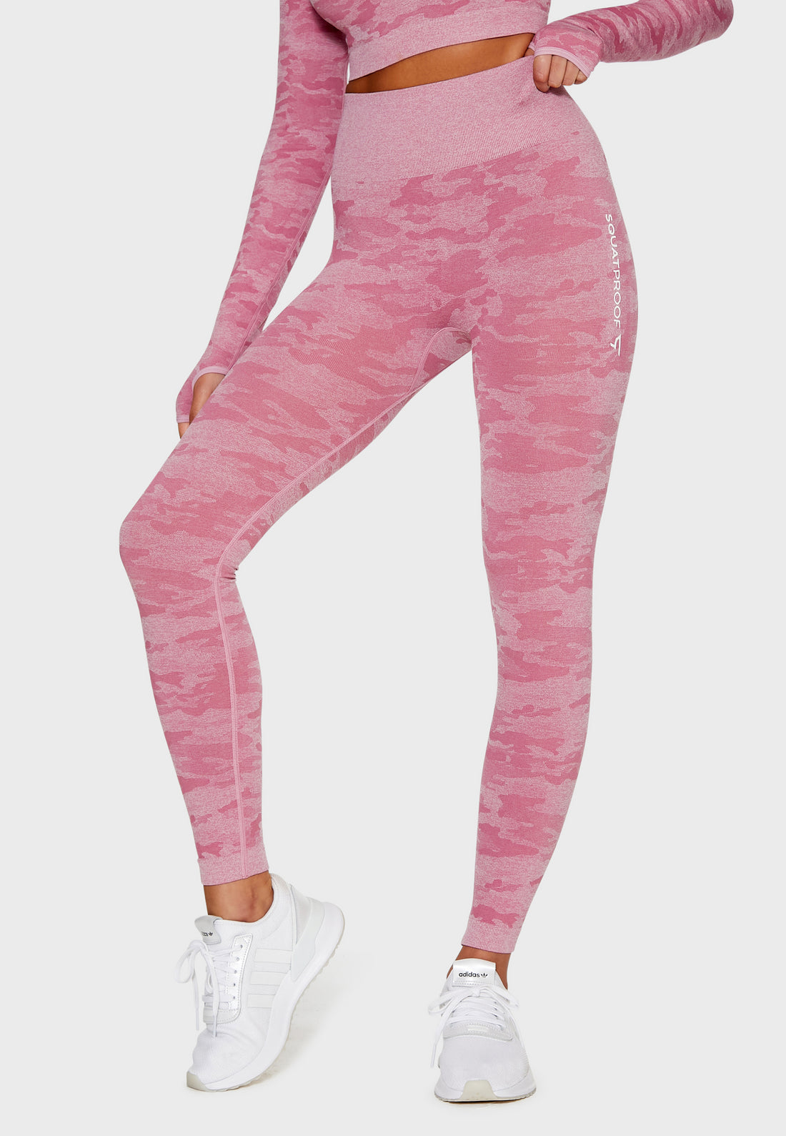 Leggings Camo+ Nahtlose Sport-Leggings mit hoher Taille