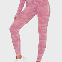 Leggings Camo+ Nahtlose Sport-Leggings mit hoher Taille