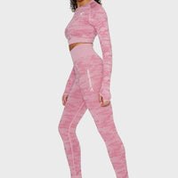 Leggings Camo+ Nahtlose Sport-Leggings mit hoher Taille