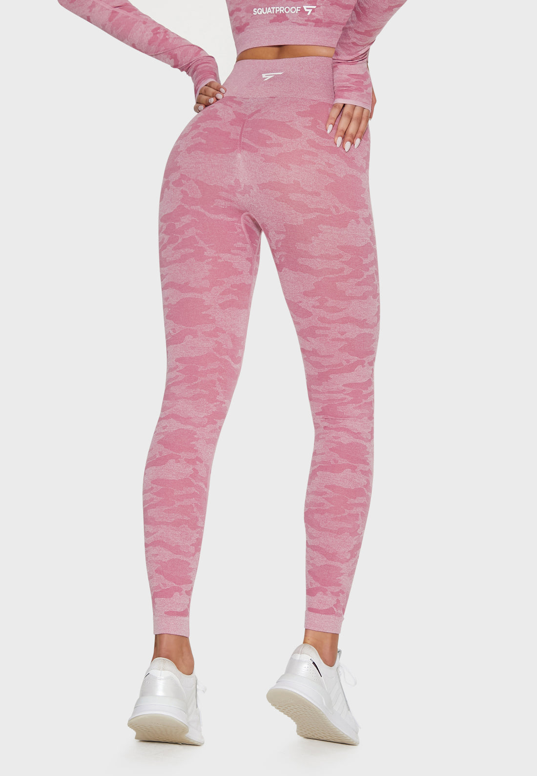 Leggings Camo+ Nahtlose Sport-Leggings mit hoher Taille