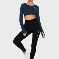 Long Sleeve Decisive+ Seamless Long Sleeve Sport Top