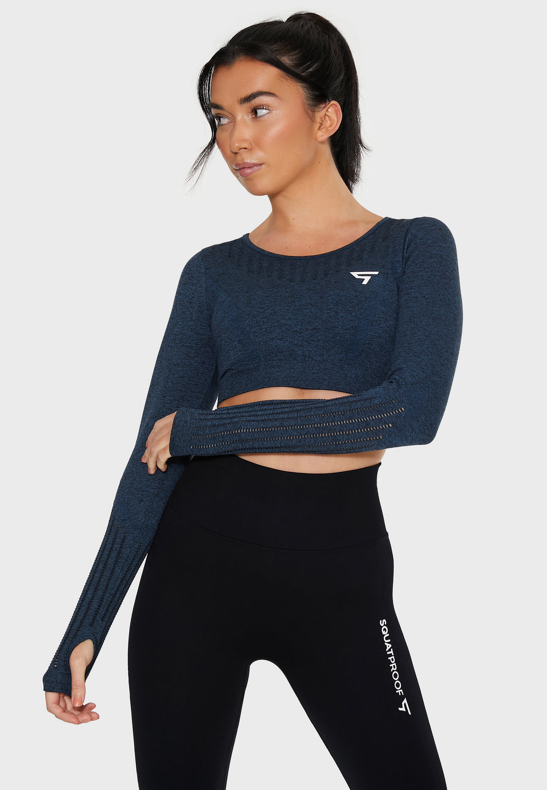 Long Sleeve Decisive+ Seamless Long Sleeve Sport Top