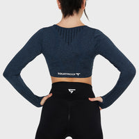 Long Sleeve Decisive+ Seamless Long Sleeve Sport Top