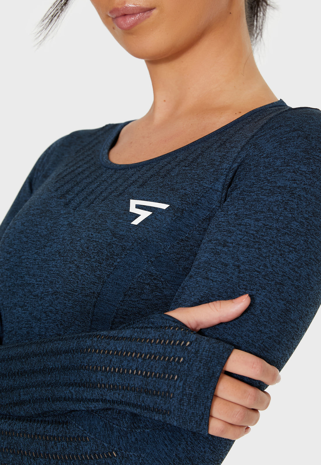 Long Sleeve Decisive+ Seamless Long Sleeve Sport Top