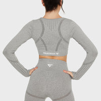 Long Sleeve Decisive+ Seamless Long Sleeve Sport Top