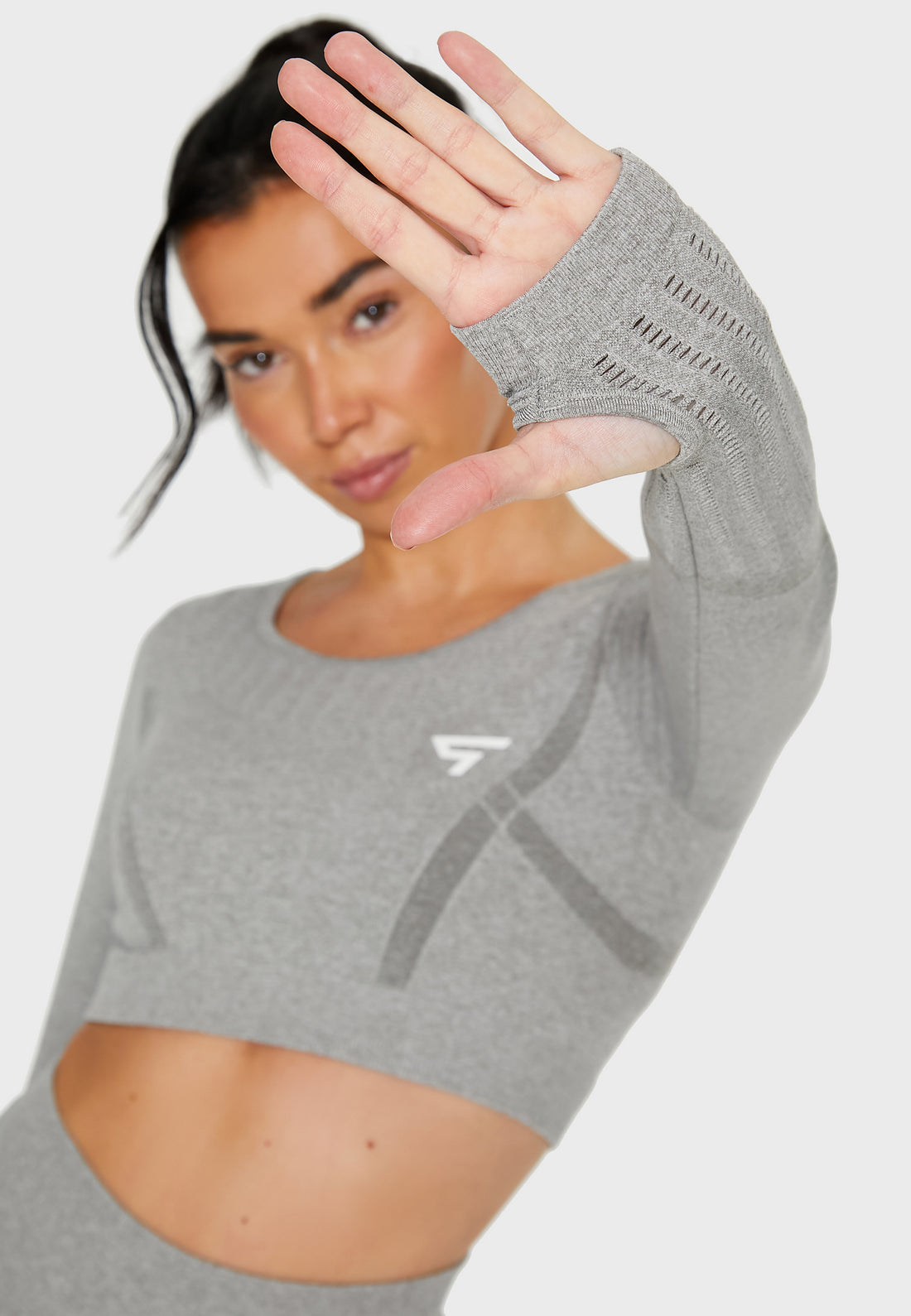 Long Sleeve Decisive+ Seamless Long Sleeve Sport Top