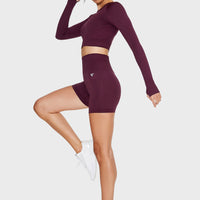 Long Sleeve Dynamic+ Seamless Cropped Long Sleeve Sport Top